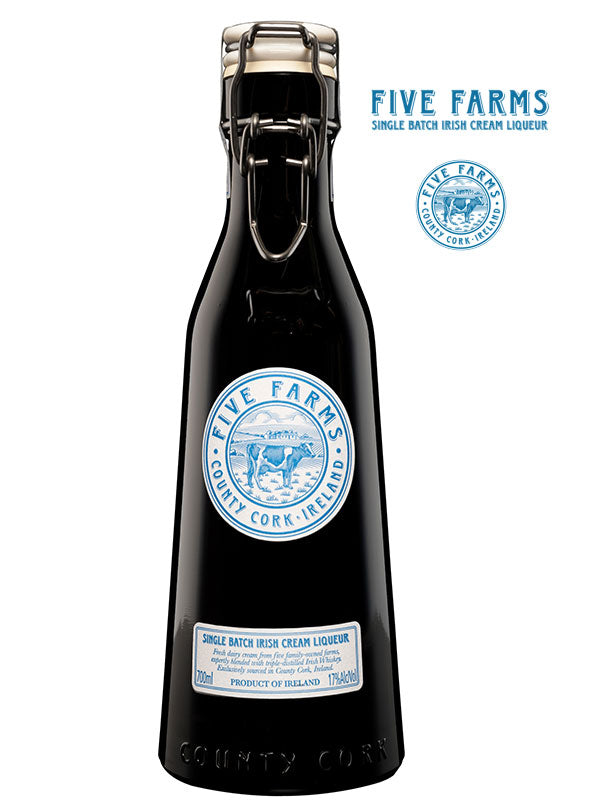 Five Farms Irish Cream Liqueur 700mls Essence of Harrogate