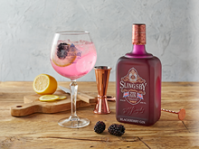 Load image into Gallery viewer, From the Slingsby Gin collection comes Blackberry Gin featuring Yorkshire Blackberries.