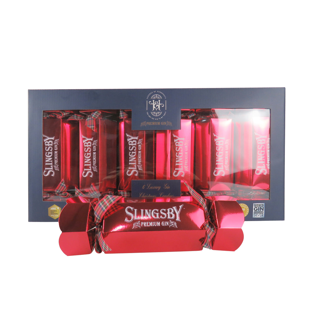 Luxury Gin Christmas Crackers Set