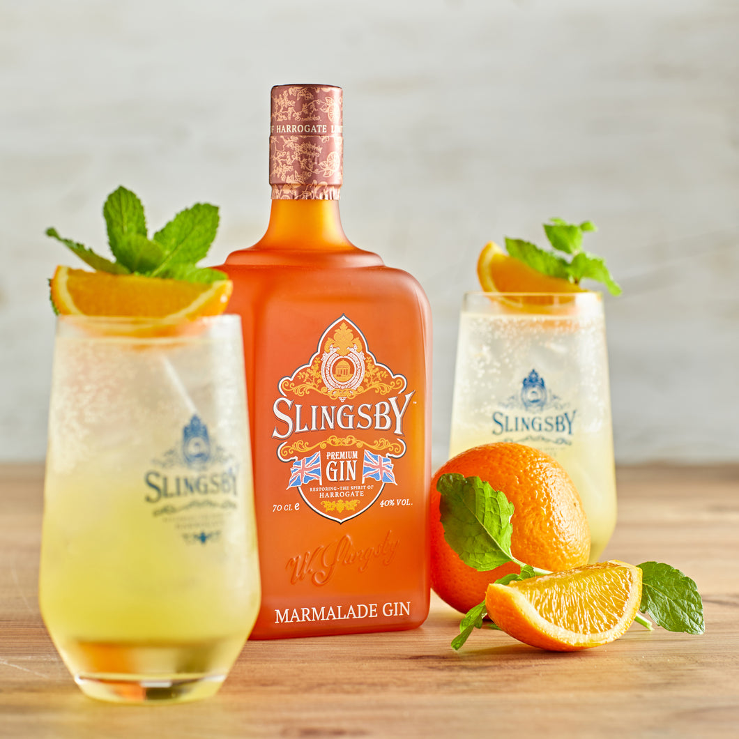 From the Slingsby Gin collection comes Marmalade Gin! Perfect as a gift, cocktails at home or for a corporate event.